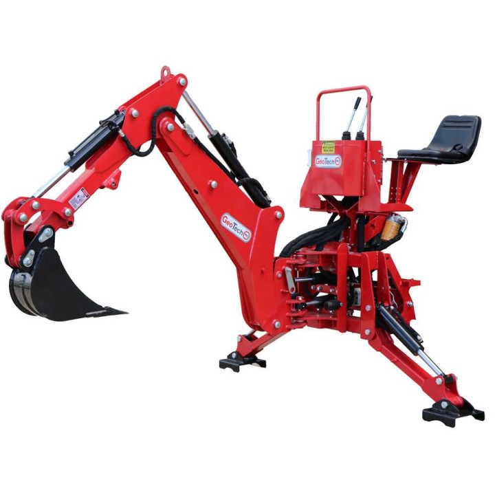 GeoTech Pro BHF 225 -kaivurilaite traktoriin, 225 cm, 40 cm kauha