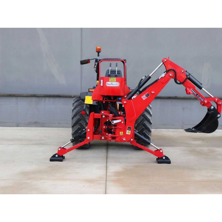 GeoTech Pro BHF 225 -kaivurilaite traktoriin, 225 cm, 40 cm kauha