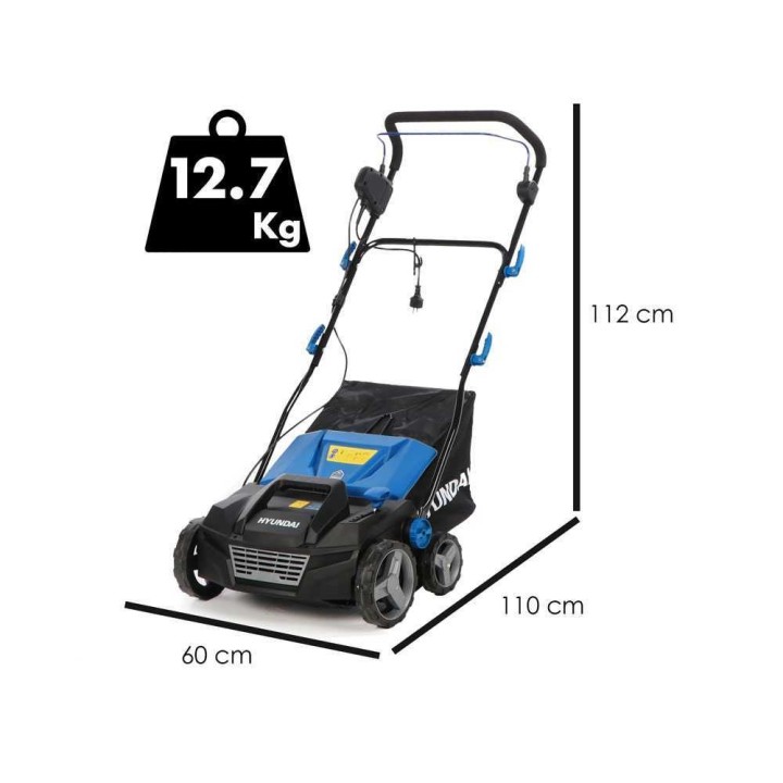 Hyundai WR6022-1800Q sähköinen lakaisukone, 1 800 W, 38 cm