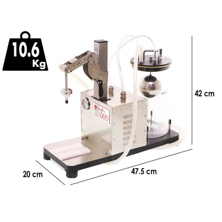 Il-Tec Ultrafiller 1 Mignon sähköinen alipainetäyttölaite pulloille, 250 pulloa/tunti