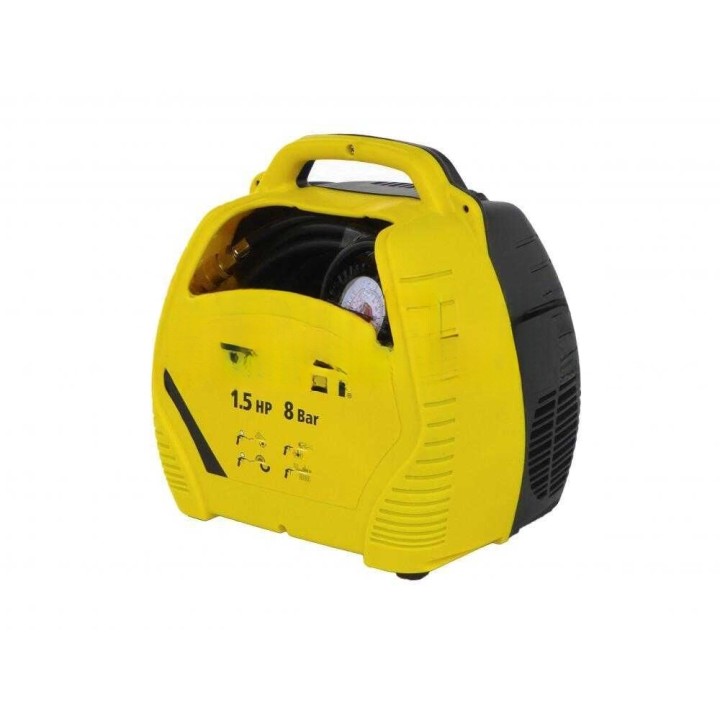 Stanley Air Kit kannettava sähkökompressori, 1,5 HP, 230 V, 8 bar