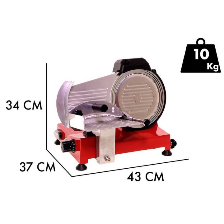 Celme BETA 220 punainen viipalekone, 220 mm terä, 160 W, 230 V
