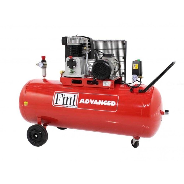 Fini Advanced MK 113-200-4 hihnakäyttöinen kompressori, 4 HP, 200 l, 400 V