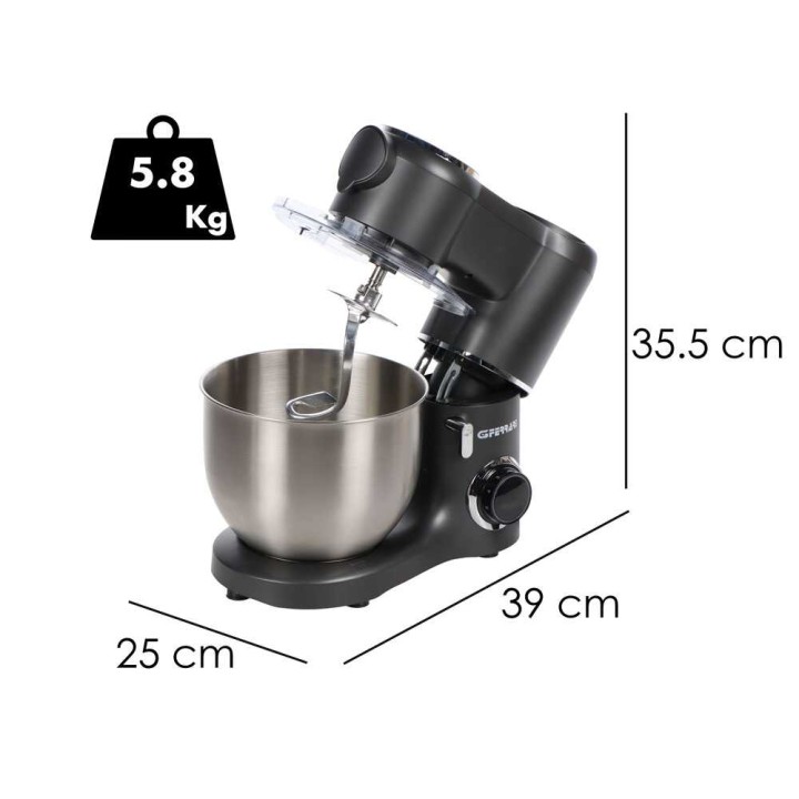 G3 FERRARI Pastaio planetaarinen yleiskone, 1 800 W, 7 l