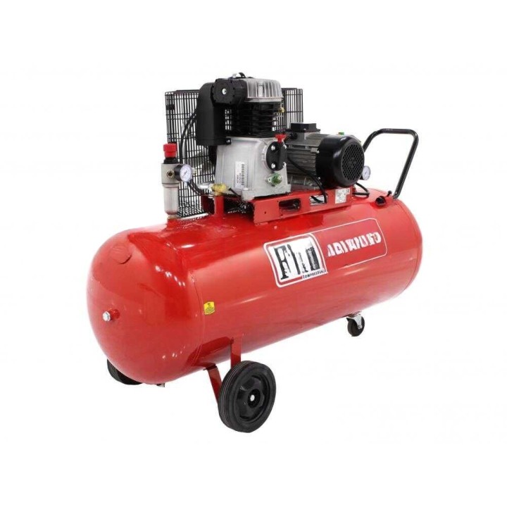 Fini Advanced MK 113-200-4 hihnakäyttöinen kompressori, 4 HP, 200 l, 400 V