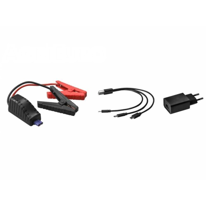 Helvi Power Up 8.0 kannettava 12 V käynnistin ja virtapankki, 8 000 mAh