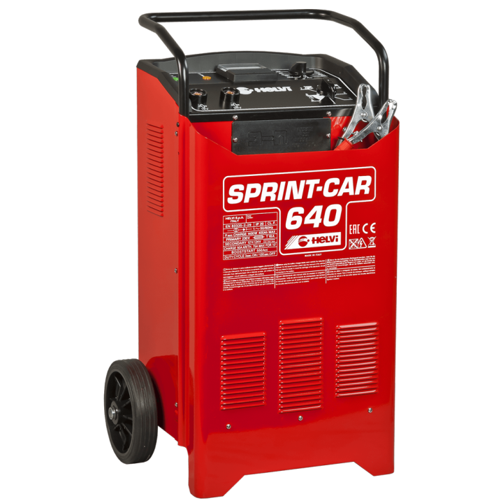 Helvi sprint CAR 640 akkulaturi ja käynnistin 12 24 V 1 800 W