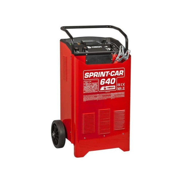 Helvi sprint CAR 640 akkulaturi ja käynnistin, 12/24 V, 1 800 W