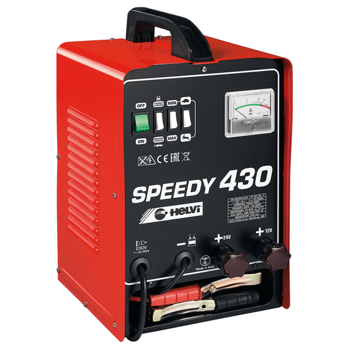 Helvi Speedy 430 akkulaturi ja käynnistin 12 24 V 1 000 W