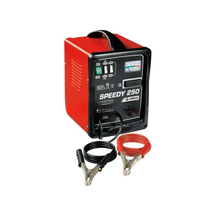 Helvi Speedy 250 akkulaturi ja käynnistin, 12/24 V, 650 W, 220 A