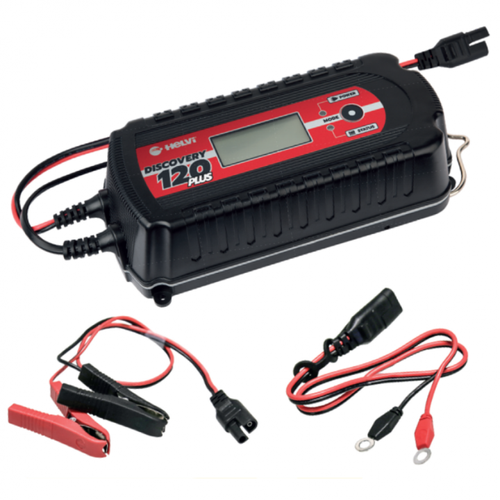 Helvi Discovery 120 Plus automaattinen akkulaturi ja ylläpitolaturi 12 24 V