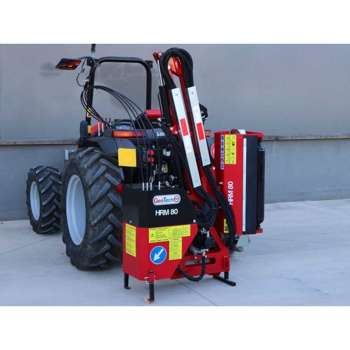 GeoTech Pro HRM 80 varsimurskain traktoriin, 80 cm, 25–60 HP