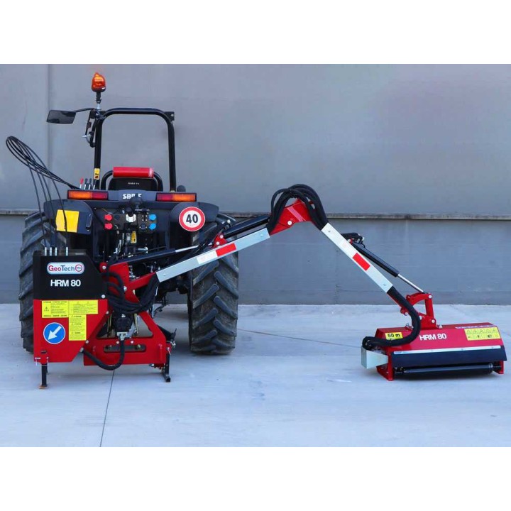 GeoTech Pro HRM 80 varsimurskain traktoriin, 80 cm, 25–60 HP