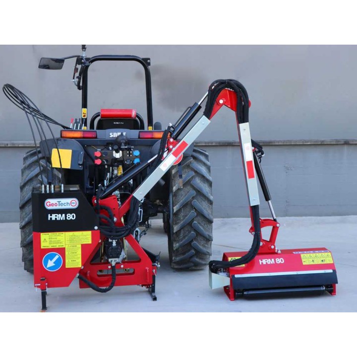 GeoTech Pro HRM 80 varsimurskain traktoriin, 80 cm, 25–60 HP
