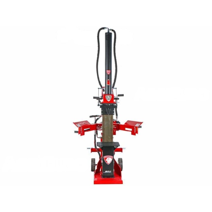 Ceccato Olindo SPLET20 pystymallinen halkomakone, 20 t, 7,5 HP, 400 V ja traktori