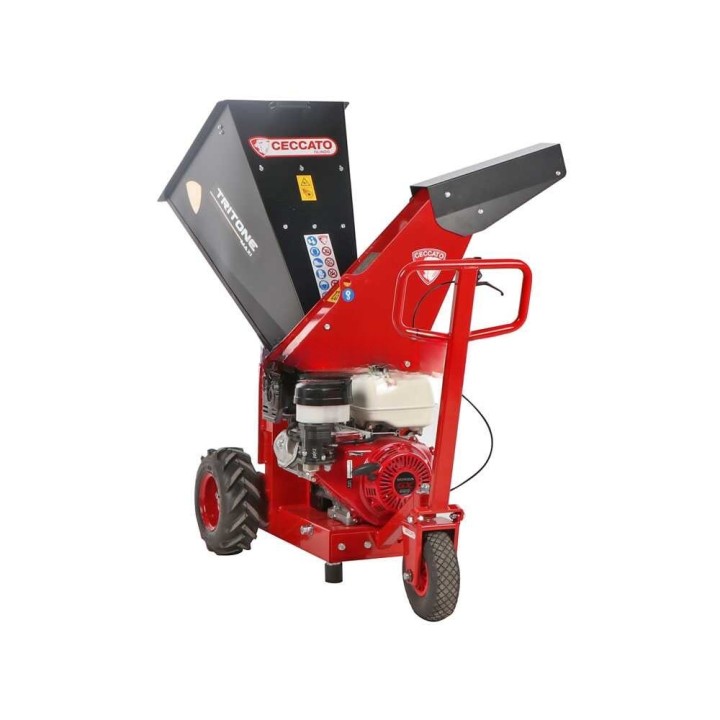 Ceccato Tritone Maxi GX 390 vetävä biotriturijyrsin, 13 HP, 70 mm