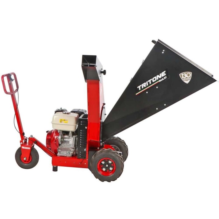 Ceccato Tritone Maxi GX 390 vetävä biotriturijyrsin, 13 HP, 70 mm