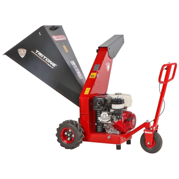 Ceccato Tritone Maxi GX 390 vetävä biotriturijyrsin, 13 HP, 70 mm