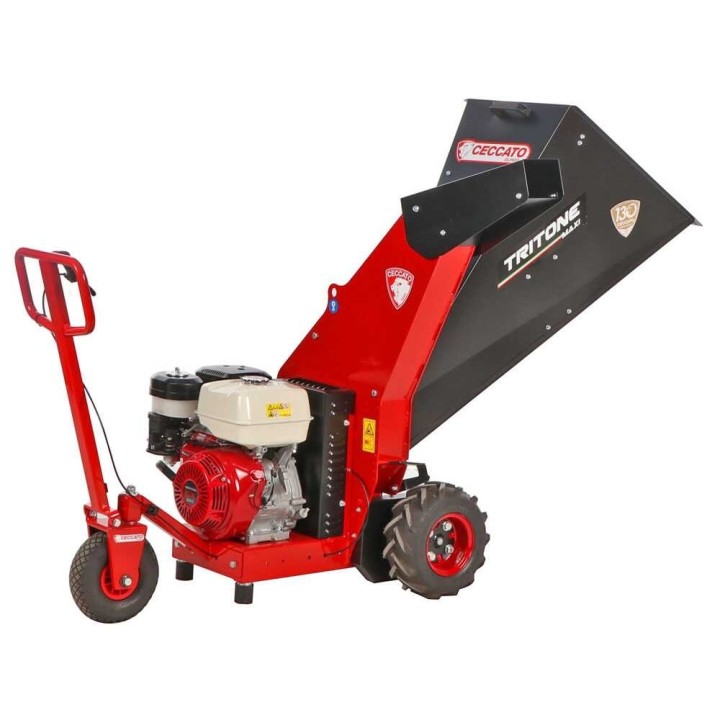 Ceccato Tritone Maxi GX 390 vetävä biotriturijyrsin, 13 HP, 70 mm