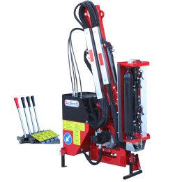GeoTech Pro HRM 60 varsisilppuri traktorille 60 cm 25 60 HP