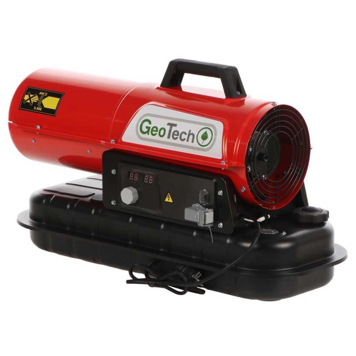 GeoTech DH 1000 dieselkäyttöinen kuumailmageneraattori, 10 kW, 450 m³/h