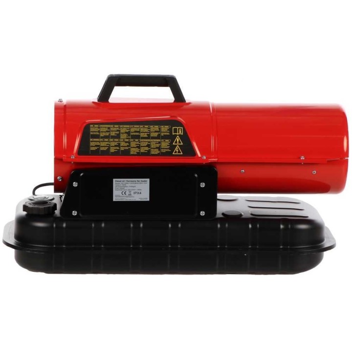 GeoTech DH 1000 dieselkäyttöinen kuumailmageneraattori, 10 kW, 450 m³/h