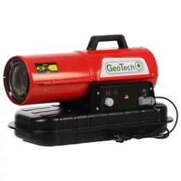 GeoTech DH 2000 dieselkäyttöinen lämminilmageneraattori 20 kW 230 V