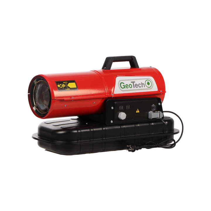 GeoTech DH 2000 dieselkäyttöinen lämminilmageneraattori 20 kW 230 V