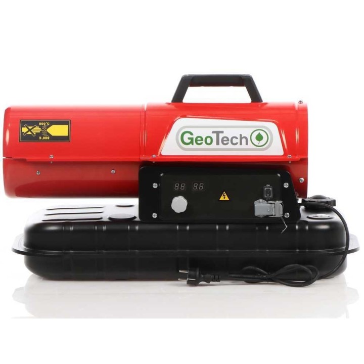 GeoTech DH 2000 dieselkäyttöinen lämminilmageneraattori, 20 kW, 230 V
