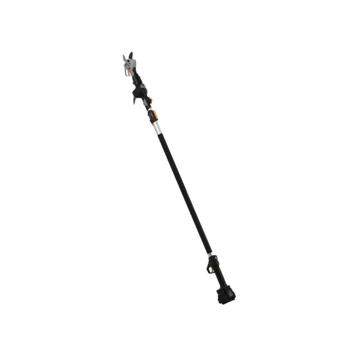 Volpi KV390 sähköoksasakset jatkovarrella, 2 × 21,6 V 2,5 Ah, 40 mm
