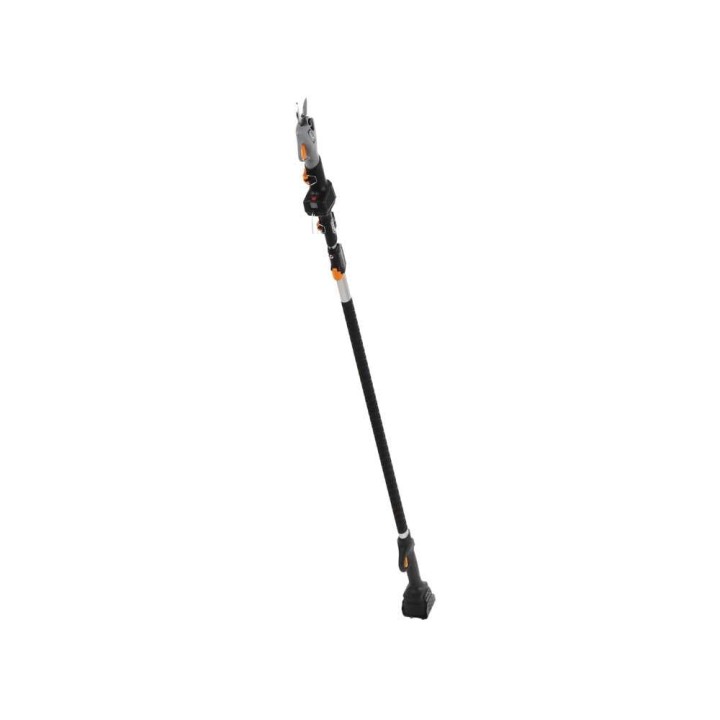 Volpi KV390 sähköoksasakset jatkovarrella, 2 × 21,6 V 2,5 Ah, 40 mm