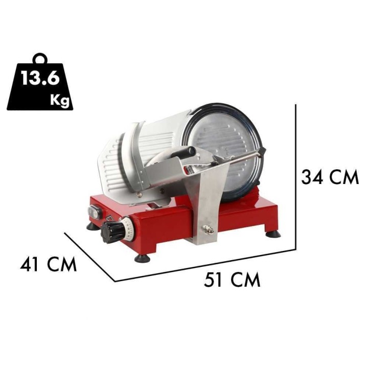 Celme ALFA 250 Rossa -viipalointikone, 250 mm, 180 W, punainen