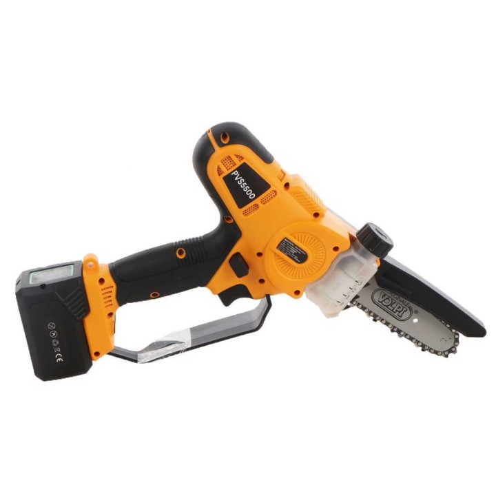 Volpi PVS5500 akkukäyttöinen oksasaha, 650 W, 14,4 V, 9 cm