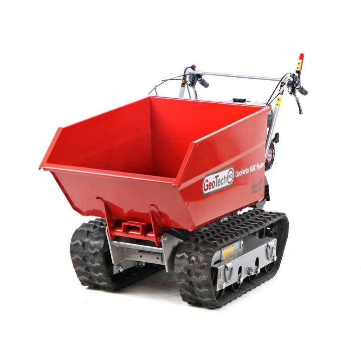 GeoTech Pro GeoPorter 630D Hydro telaketjukuljetin, dumper-lava, 600 kg, 9 HP
