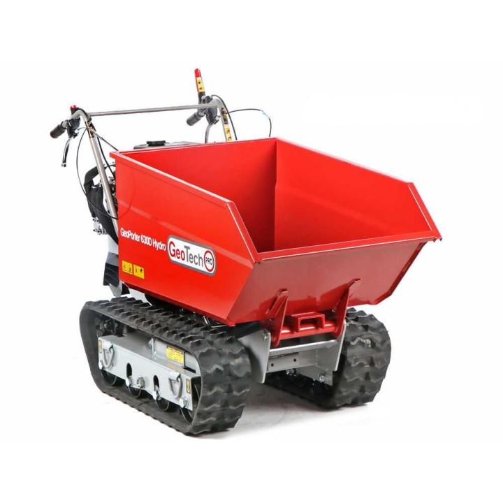 GeoTech Pro GeoPorter 630D Hydro telaketjukuljetin, dumper-lava, 600 kg, 9 HP