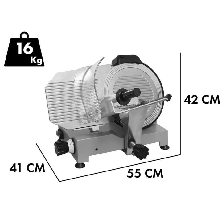 Celme PRO 300 ammattikäyttöön tarkoitettu viipalekone, 300 mm, 120 W