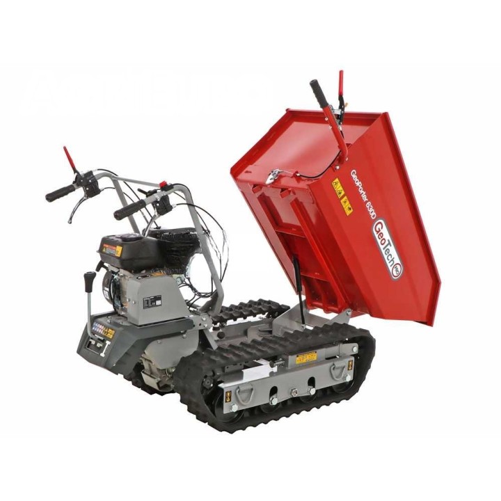 GeoPorter 630D telaketjullinen dumper-moottorikärry, 600 kg, 6,5 HP