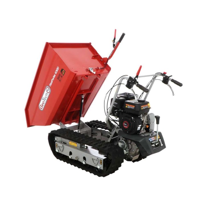 GeoPorter 630D telaketjullinen dumper-moottorikärry, 600 kg, 6,5 HP