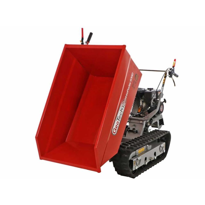 GeoPorter 630D telaketjullinen dumper-moottorikärry, 600 kg, 6,5 HP