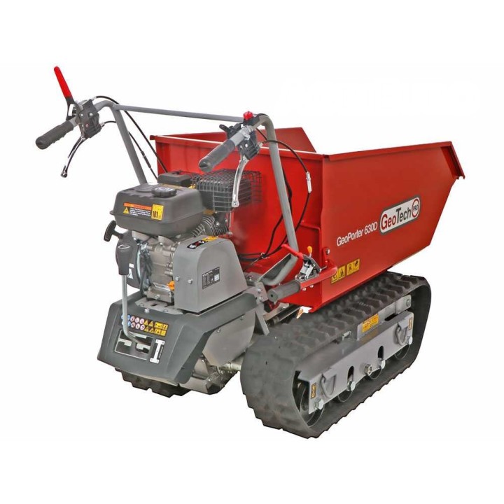GeoPorter 630D telaketjullinen dumper-moottorikärry, 600 kg, 6,5 HP