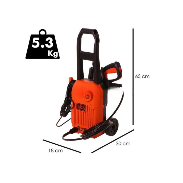 Black &amp; Decker BEPW1650-QS kylmävesipainepesuri, 120 bar, 408 l/h
