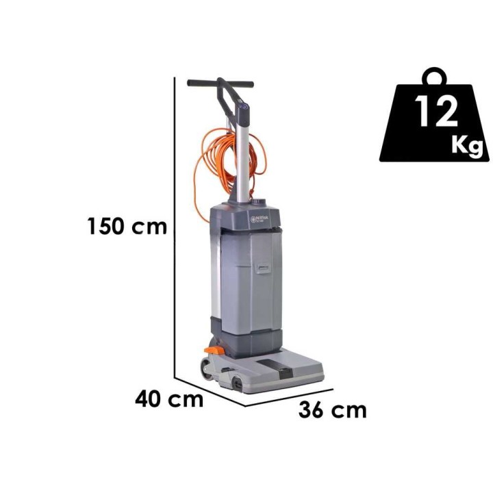 Nilfisk SC100 E base lattianpesukone, 800 W, 31 cm, 230 V