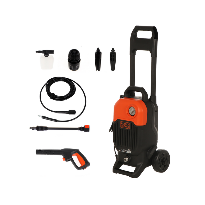 Black Decker BEPW2000 QS kylmävesipainepesuri 150 bar 450 l h 2 kW