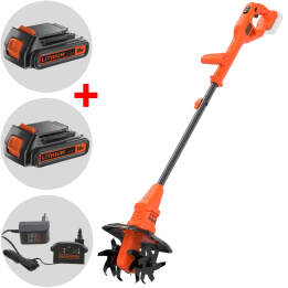 Black Decker BETL1820L QW akkukäyttöinen puutarhajyrsin 18 V 22 cm