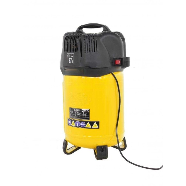 Stanley D200/10/24V kompressori, öljytön, 1,5 HP, 24 l, 230 V
