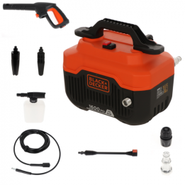 Black Decker BEPW1300H QS kylmävesipainepesuri 110 bar 396 l h 1 3 kW