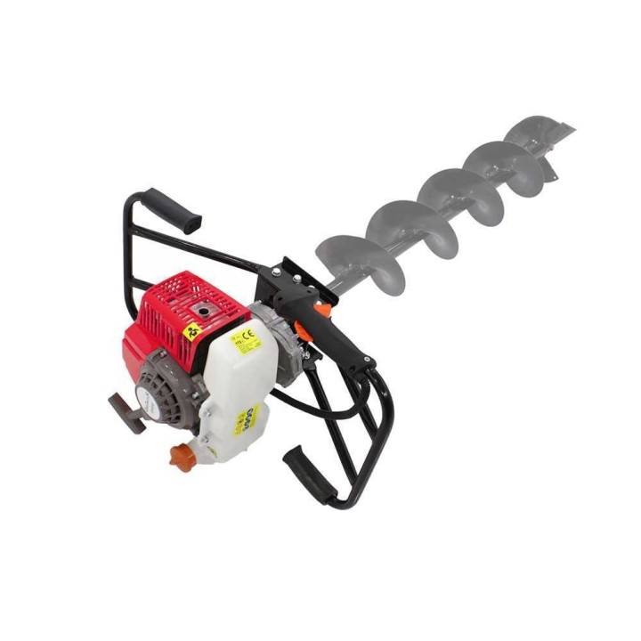 GeoTech EA 630 moottorikairakone, 2-tahtinen, 63 cm³, 3 HP, ilman kairaa