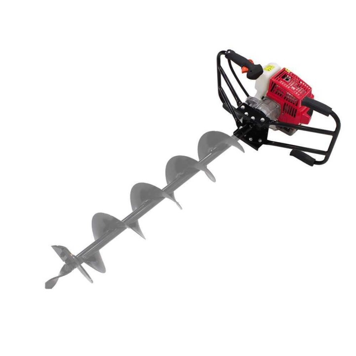 GeoTech EA 630 moottorikairakone, 2-tahtinen, 63 cm³, 3 HP, ilman kairaa