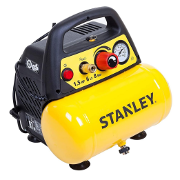 Stanley DN 200 8 6 öljytön kompressori 1 5 HP 6 l 8 bar
