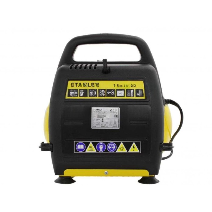 Stanley DN 200/8/6 öljytön kompressori, 1,5 HP, 6 l, 8 bar